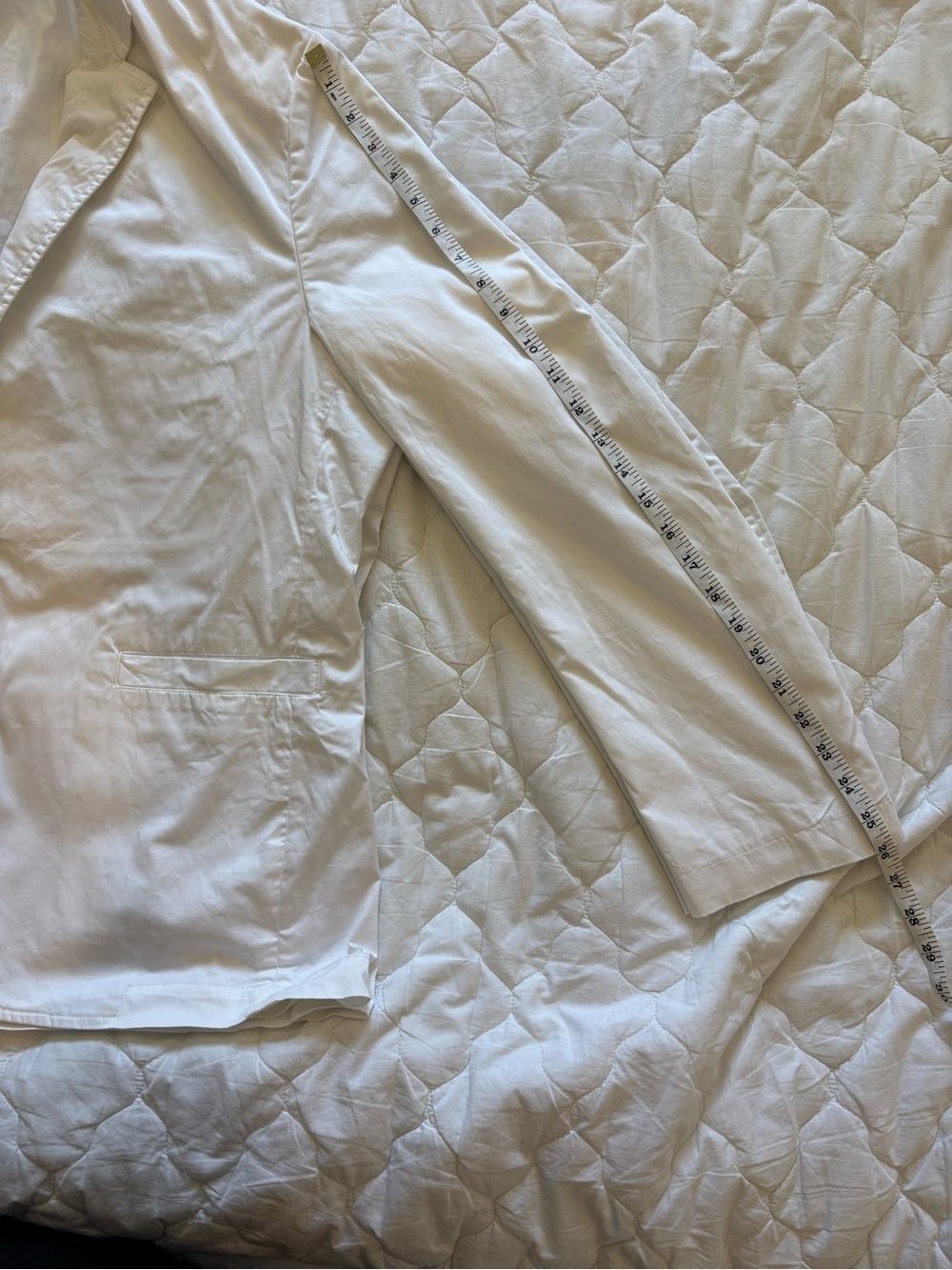 Simons Le 31 White Men's Lightweight Blazer - Picture 6 of 6